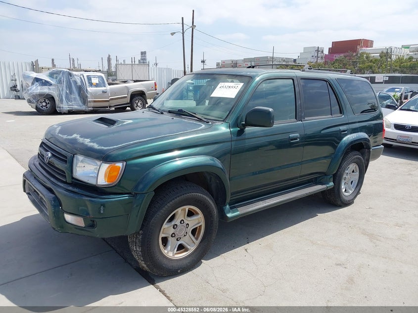 2000 TOYOTA 4RUNNER SPORT UTILITY VEHICLE 3.4L V-6 DOHC, 183HP