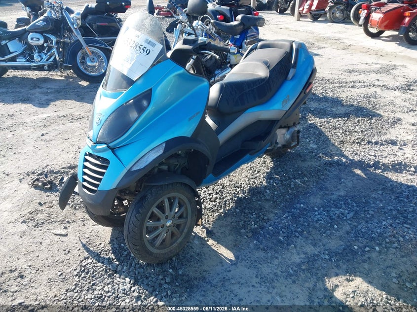 2008 Piaggio Mp3 250 VIN: ZAPM479M285003208 Lot: 45328559