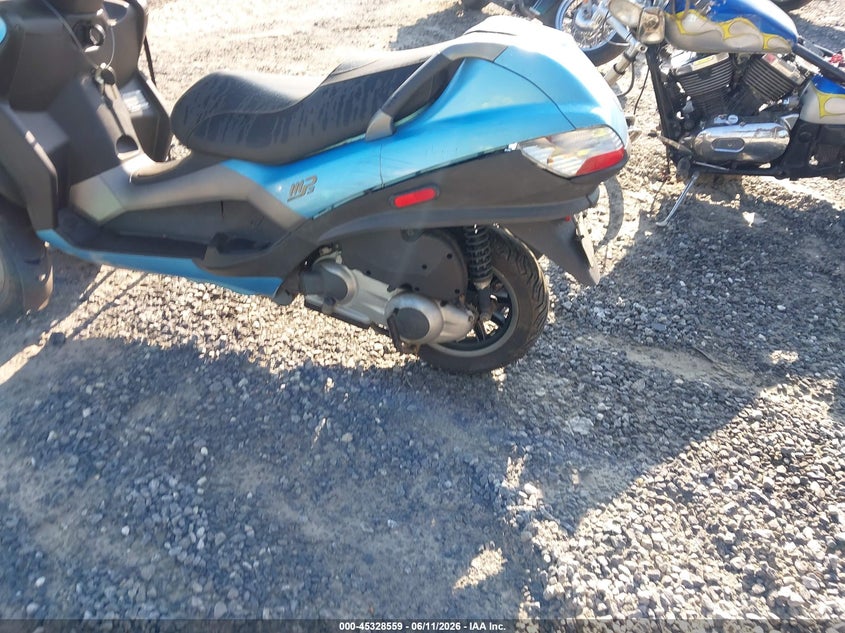 2008 Piaggio Mp3 250 VIN: ZAPM479M285003208 Lot: 45328559