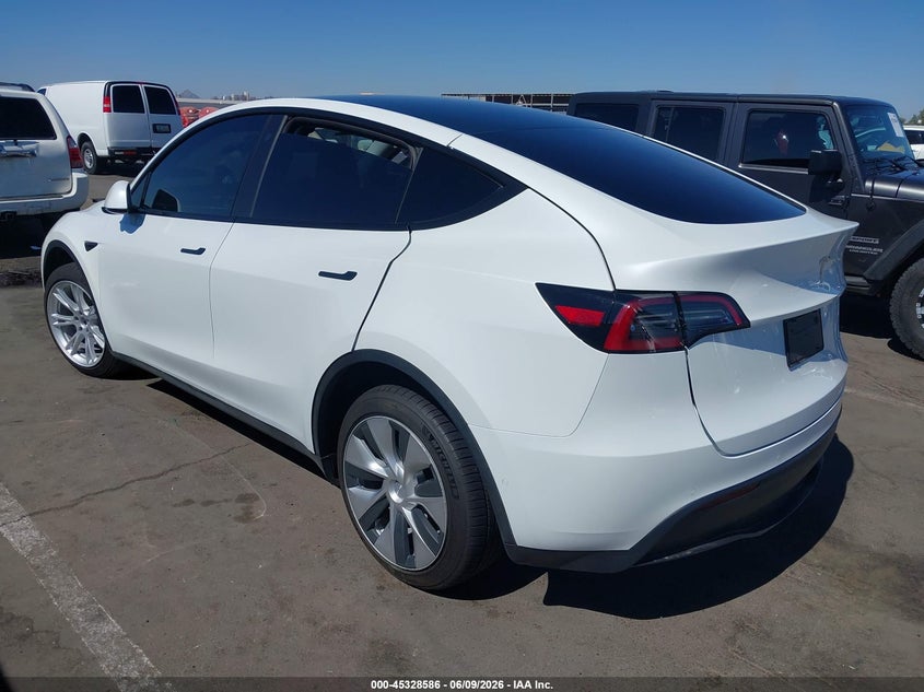 Vin: 7saygdee8nf449299, lot: 45826519, tesla model y long range dual motor all-wheel drive 20223