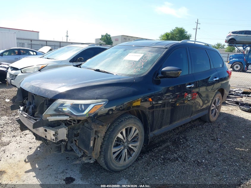 Vin: 5n1dr2mn1hc617504, lot: 45826522, nissan pathfinder s 20172