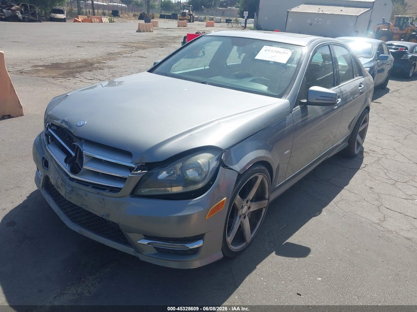 Vin: wddgf4hb3cr219857, lot: 45826542, mercedes-benz c 250 sport 20122