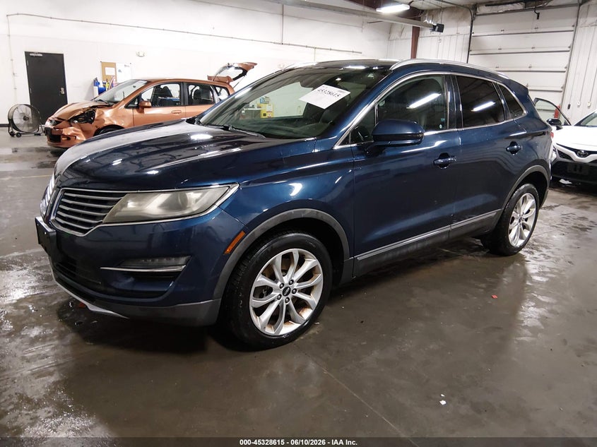 Vin: 5lmcj2a98fuj03633, lot: 45826548, lincoln mkc 20152