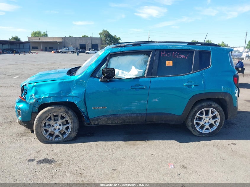 2022 Jeep Renegade Latitude 4X4 VIN: ZACNJDB17NPN77851 Lot: 45328617