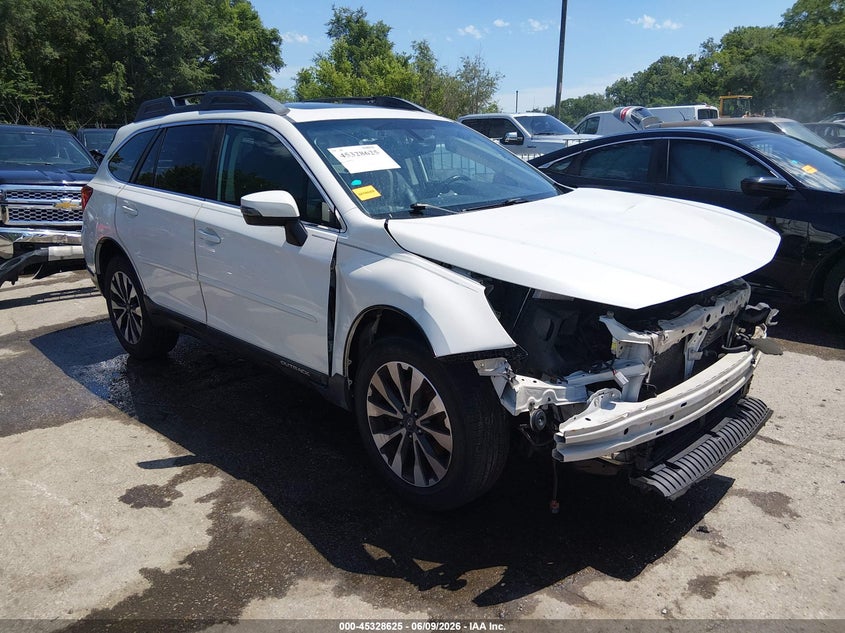 Vin: 4s4bsanc7h3282154, lot: 45826558, subaru outback 2.5i limited 2017 img_1