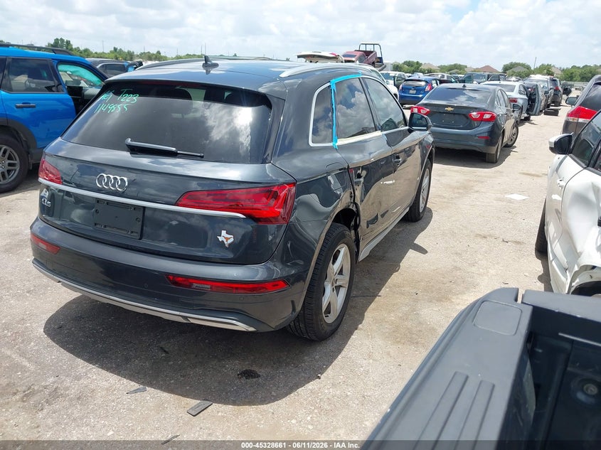 Vin: wa1aaafy1m2062855, lot: 45826594, audi q5 premium 45 tfsi quattro s tronic 20214