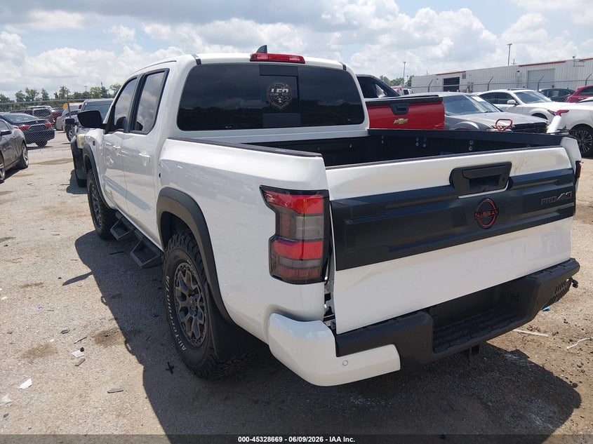 Vin: 1n6ed1ek4tn619828, lot: 45826602, nissan frontier pro-4x 4x4 20263