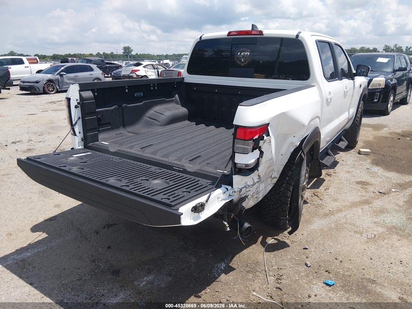 Vin: 1n6ed1ek4tn619828, lot: 45826602, nissan frontier pro-4x 4x4 20264