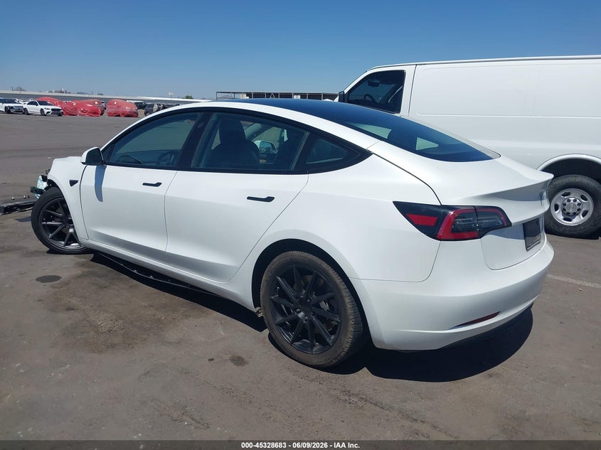 Vin: 5yj3e1ea5pf448302, lot: 45826616, tesla model 3 rear-wheel drive 20233