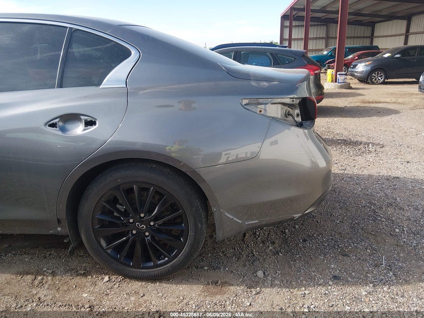 2024 Infiniti Q50 Luxe Awd VIN: JN1EV7BR7RM632126 Lot: 45328687