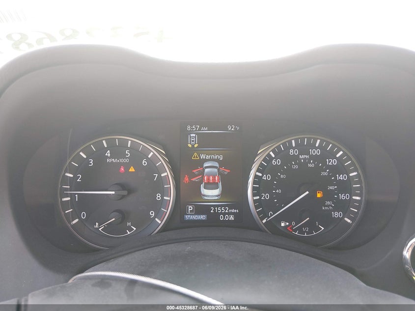 2024 Infiniti Q50 Luxe Awd VIN: JN1EV7BR7RM632126 Lot: 45328687