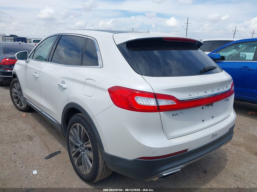 2016 LINCOLN MKX auction photo 3
