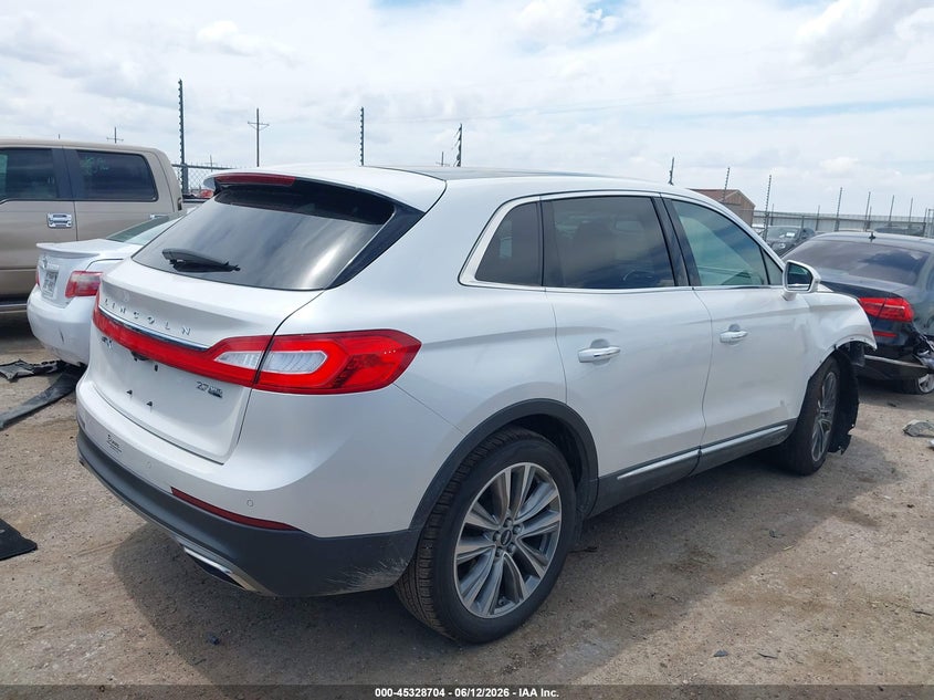2016 LINCOLN MKX auction photo 4