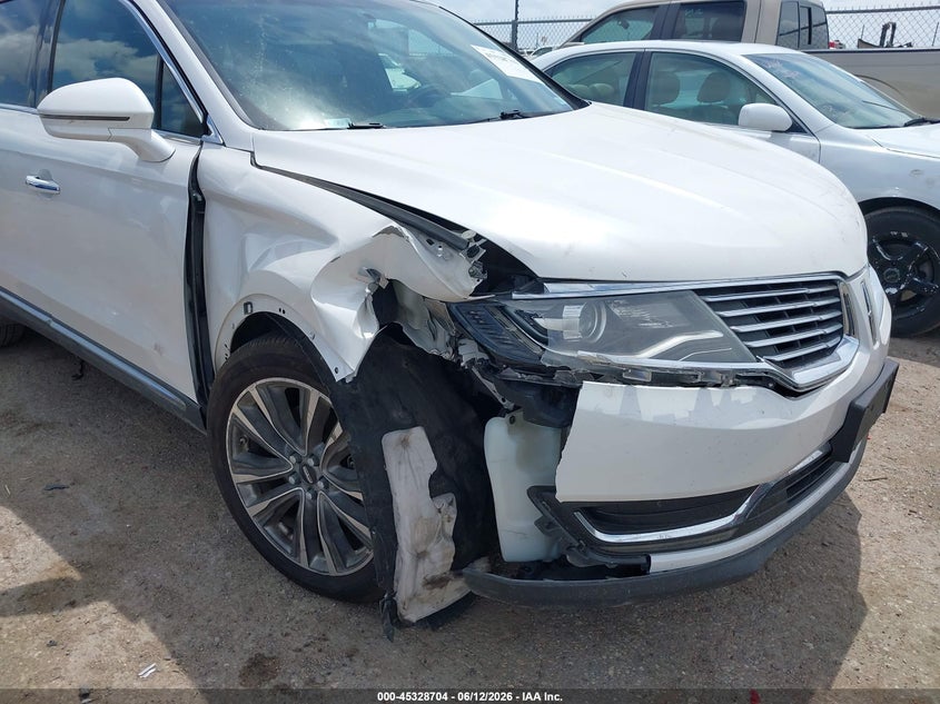 2016 LINCOLN MKX auction photo 6