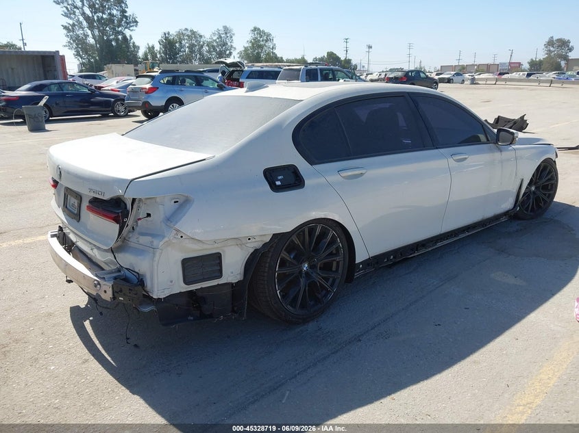 Vin: wba7u2c09nch64154, lot: 45826652, bmw 750 i xdrive 20224