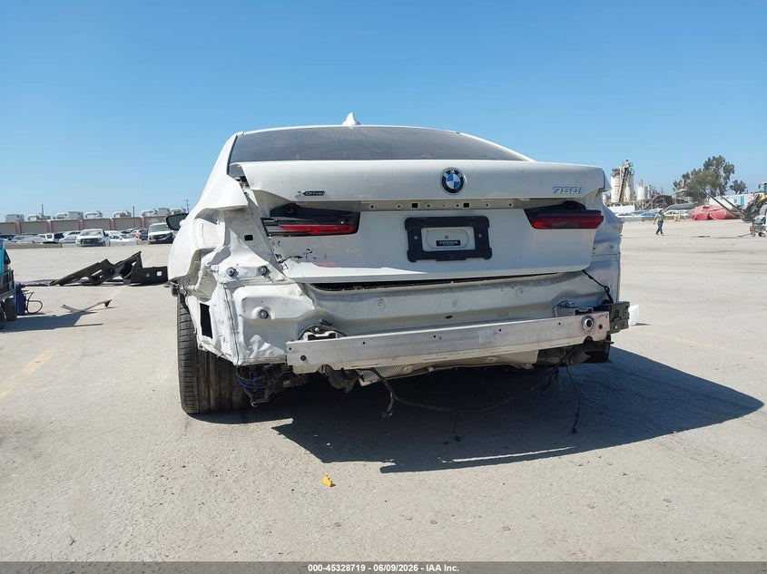 2022 BMW 750 I xDrive VIN: WBA7U2C09NCH64154 Lot: 45328719