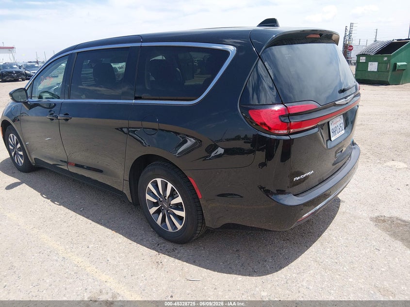 Vin: 2c4rc1l7xpr626054, lot: 45826658, chrysler pacifica hybrid touring l 20233