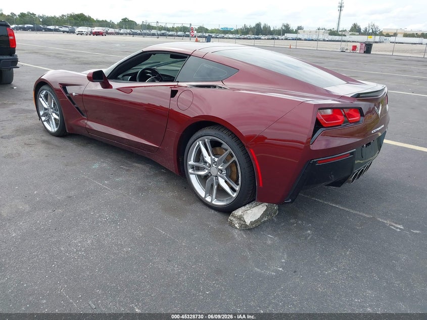 2016 CHEVROLET CORVETTE COUPE 6.2L V-8 DI, VVT, 455HP