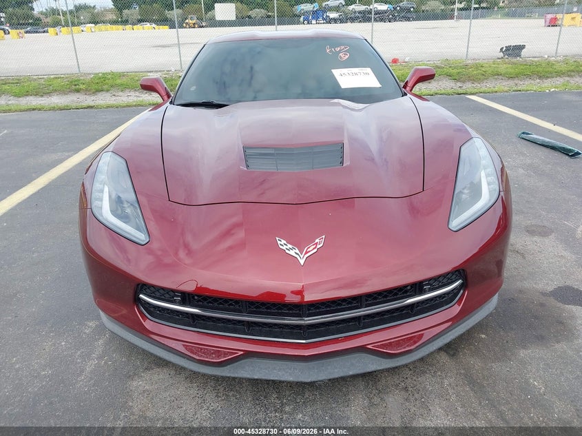 2016 CHEVROLET CORVETTE COUPE 6.2L V-8 DI, VVT, 455HP