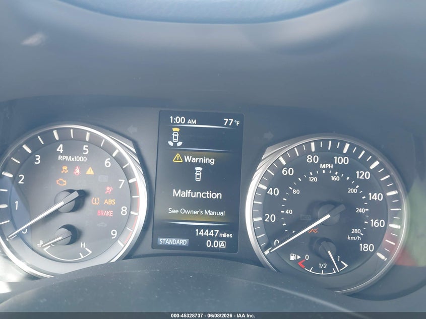 2024 Infiniti Q50 Red Sport 400 Awd VIN: JN1FV7DR4RM680538 Lot: 45328737