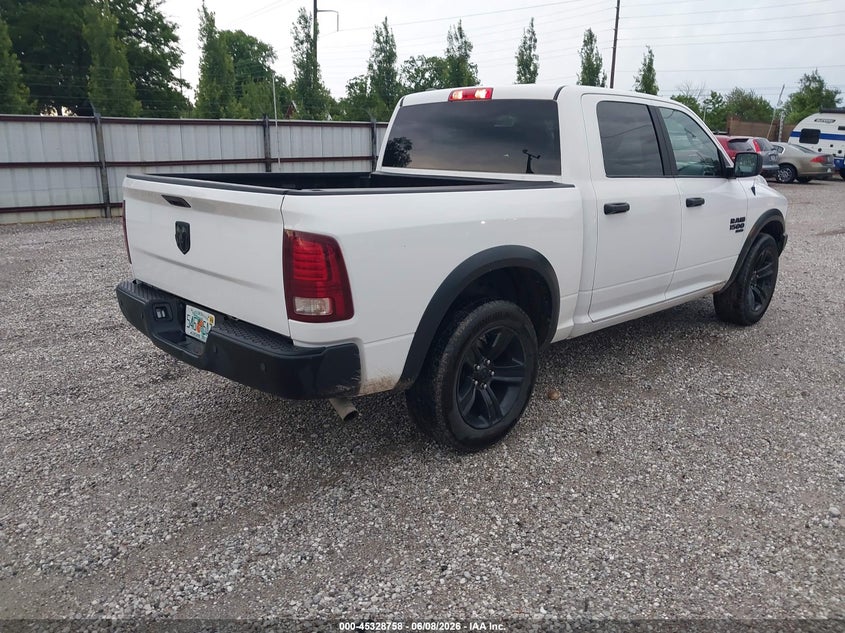Vin: 1c6rr6lg6rs127949, lot: 45826691, ram 1500 classic warlock  4x2 5'7 box 20244