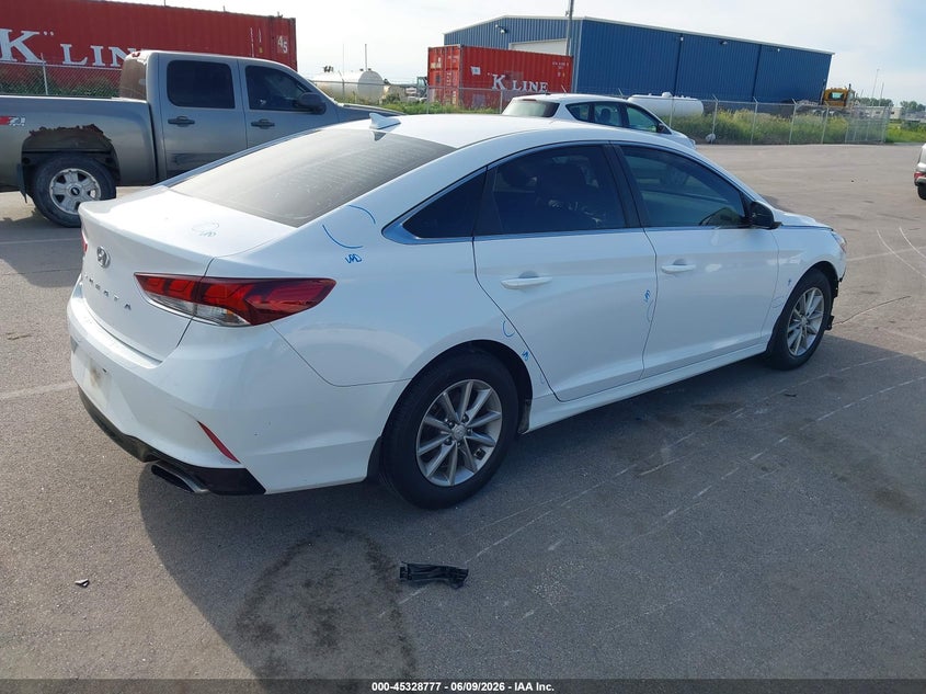Vin: 5npe24af0kh754824, lot: 45826710, hyundai sonata se 20194