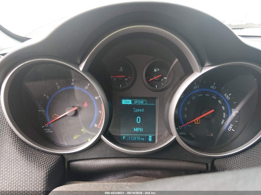 2015 CHEVROLET CRUZE SEDAN 1.4L I-4 DOHC, VVT, TURBO, 138HP