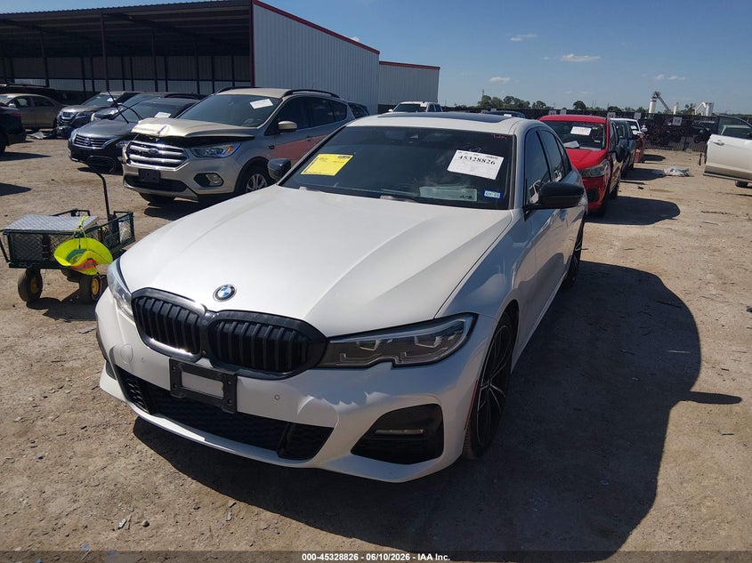 Vin: 3mw5r1j05m8b92248, lot: 45826759, bmw 330i 20212