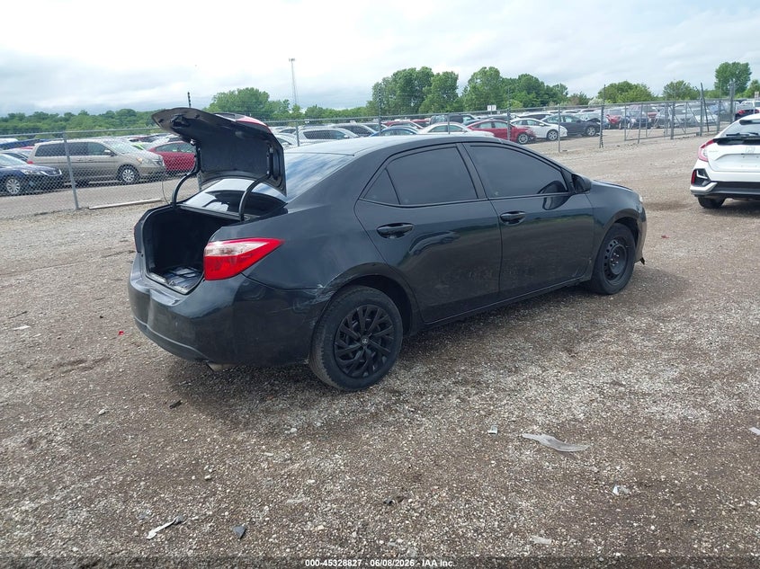Vin: 2t1burhe6hc907290, lot: 45826760, toyota corolla le 20174