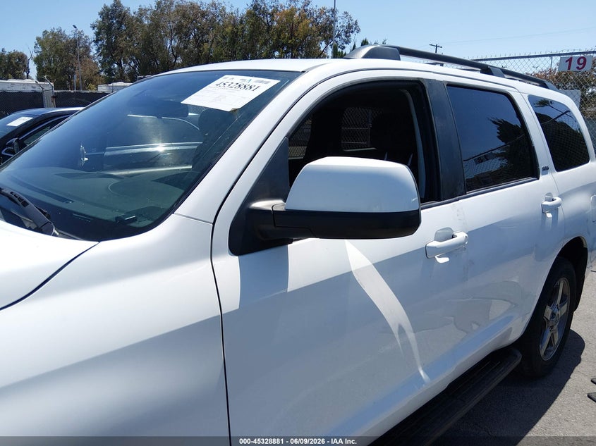 2012 TOYOTA SEQUOIA SPORT UTILITY VEHICLE 5.7L V-8 DOHC, VVT, 381HP