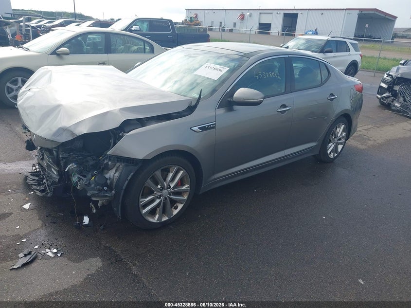 5XXGR4A66EG284478 2014 Kia Optima Sxl Turbo photo 1