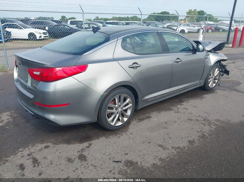 Vin: 5xxgr4a66eg284478, lot: 45826819, kia optima sxl turbo 20144