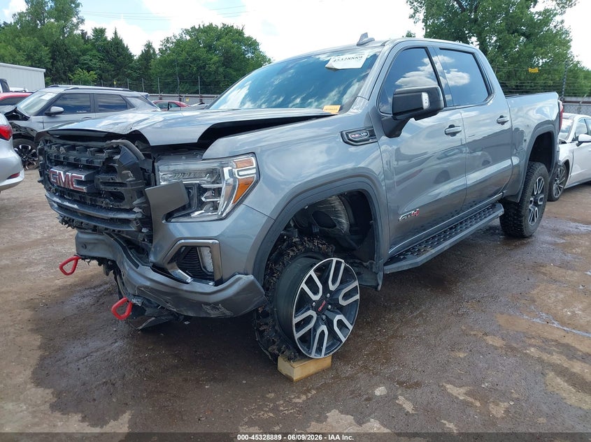 Vin: 1gtp9eel3mz278798, lot: 45826822, gmc sierra 1500 4wd  short box at4 20212