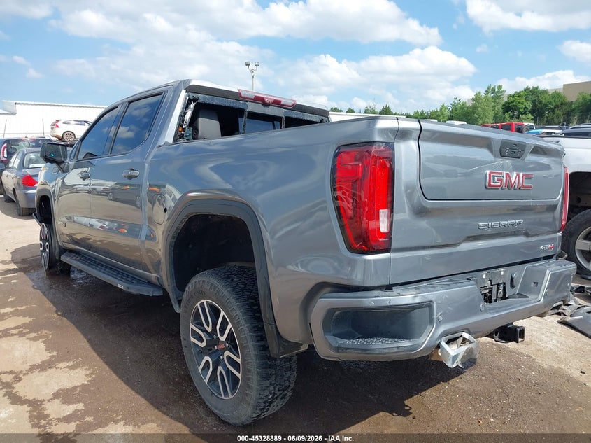 Vin: 1gtp9eel3mz278798, lot: 45826822, gmc sierra 1500 4wd  short box at4 20213