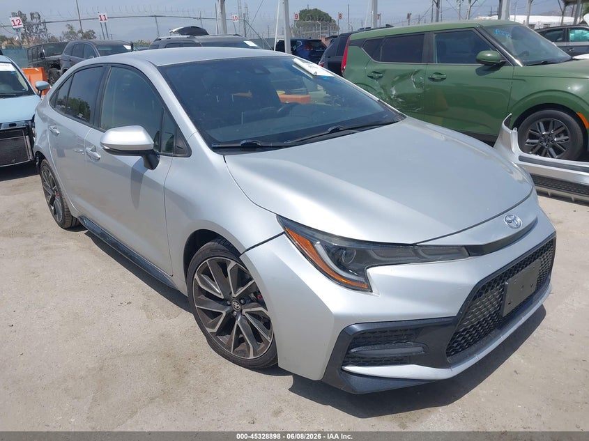 Vin: jtds4rce2lj023688, lot: 45826831, toyota corolla se 2020 img_1