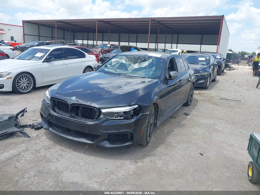 Vin: wbajb9c57kb465132, lot: 45826834, bmw m550i xdrive 20192