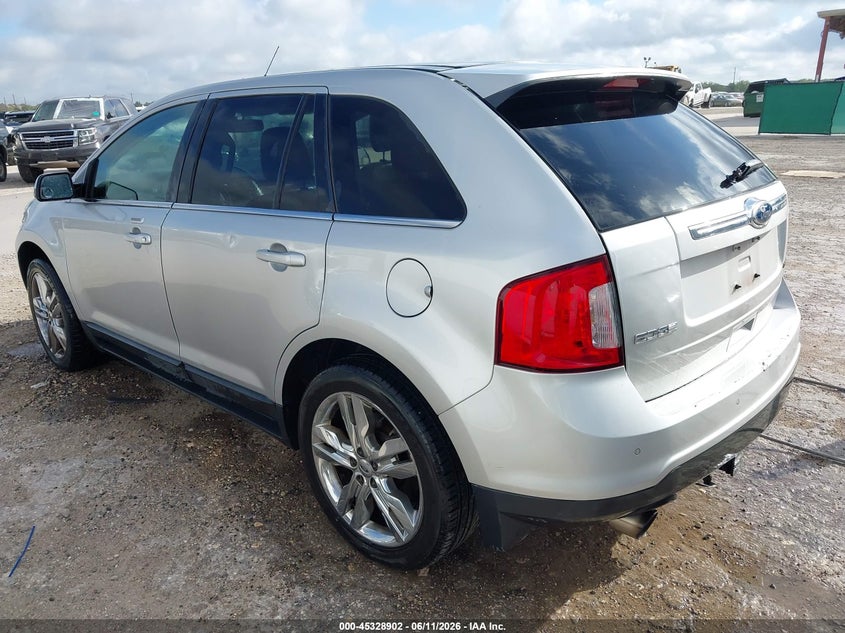 Vin: 2fmdk3k95cba40999, lot: 45826835, ford edge limited 20123