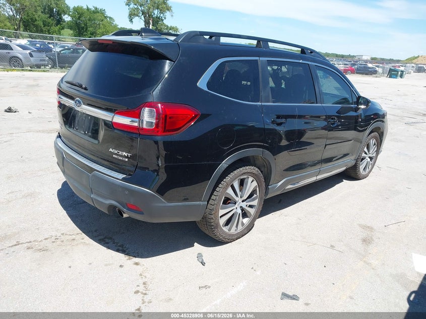 Vin: 4s4wmald1k3440373, lot: 45826839, subaru ascent limited 20194
