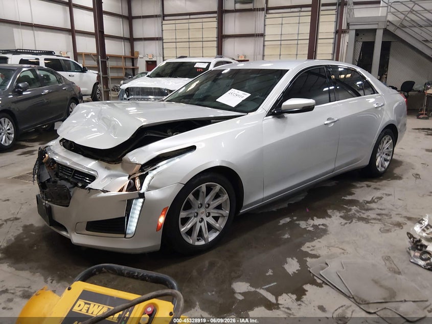 2014 CADILLAC CTS SEDAN 2.0L I-4 DI, DOHC, VVT, TURBO, 272HP