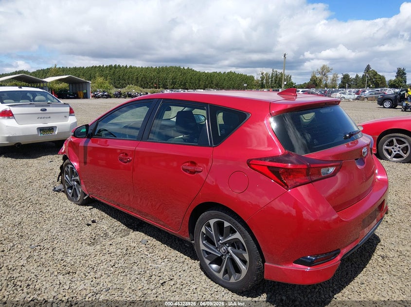 Vin: jtnkarje7jj573747, lot: 45826859, toyota corolla im 20183