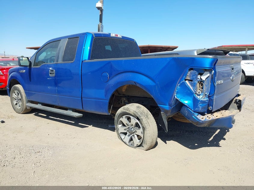 Vin: 1ftex1cm9cfb22007, lot: 45826861, ford f-150 xlt 20123