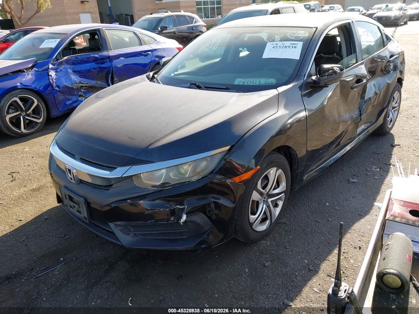2016 Honda Civic Lx 2HGFC2F53GH544788 photo 1
