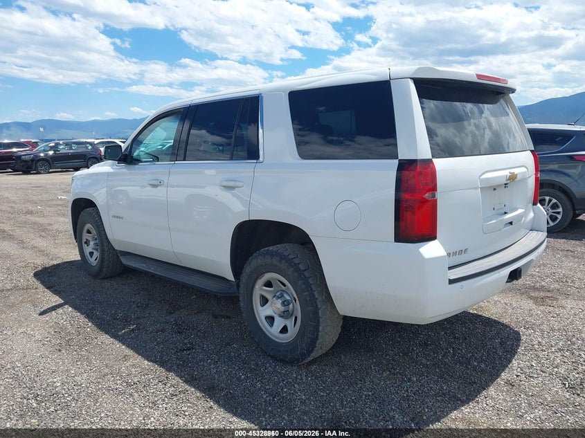 2020 Chevrolet Tahoe 4Wd Commercial Fleet VIN: 1GNSKEEC6LR114031 Lot: 45328960