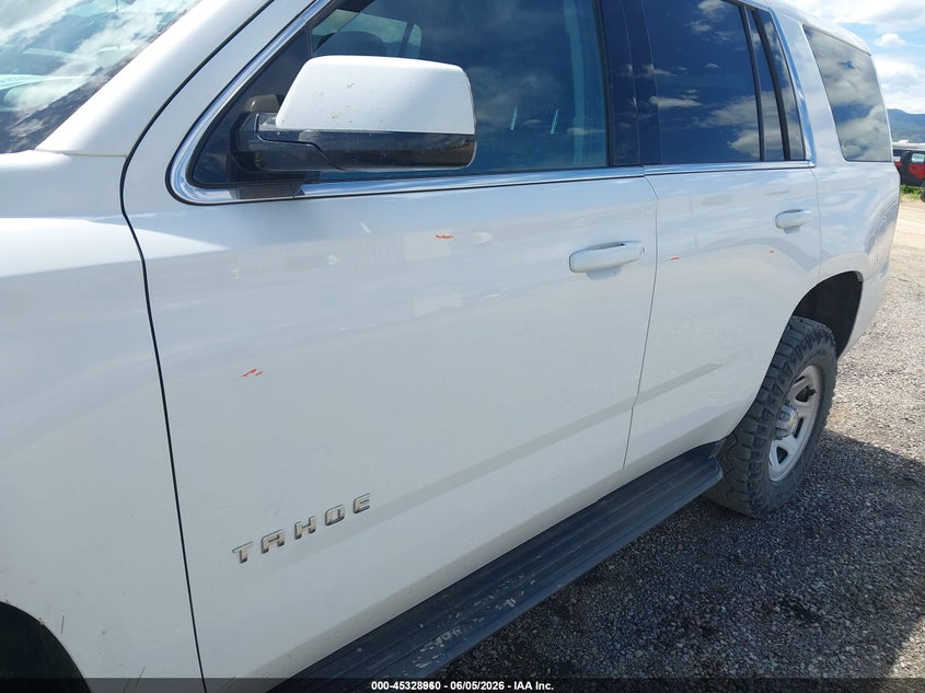 2020 Chevrolet Tahoe 4Wd Commercial Fleet VIN: 1GNSKEEC6LR114031 Lot: 45328960