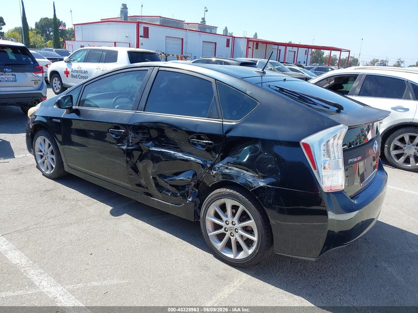Vin: jtdkn3du3a0046576, lot: 45826896, toyota prius iv 20103