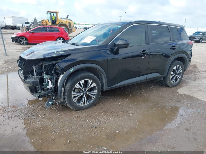 Vin: 5n1bt3ba2nc699978, lot: 45826897, nissan rogue sv fwd 20222