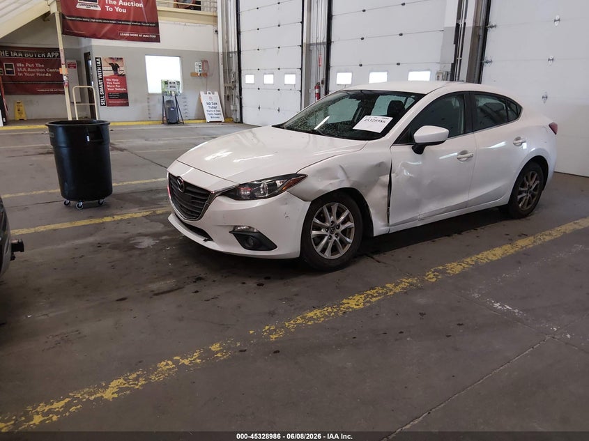 Vin: 3mzbm1v7xfm219169, lot: 45826919, mazda mazda3 i touring 20152