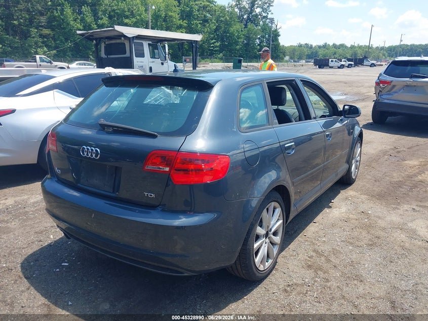 Vin: waubjbfm8ba047704, lot: 45826923, audi a3 2.0 tdi premium 20114