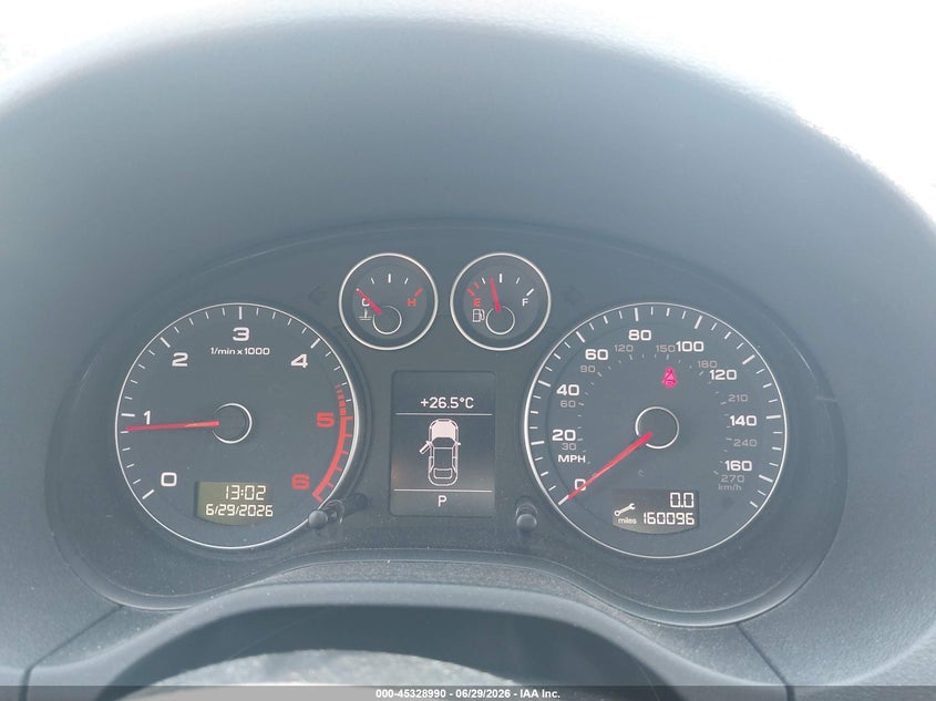2011 Audi A3 2.0 Tdi Premium VIN: WAUBJBFM8BA047704 Lot: 45328990