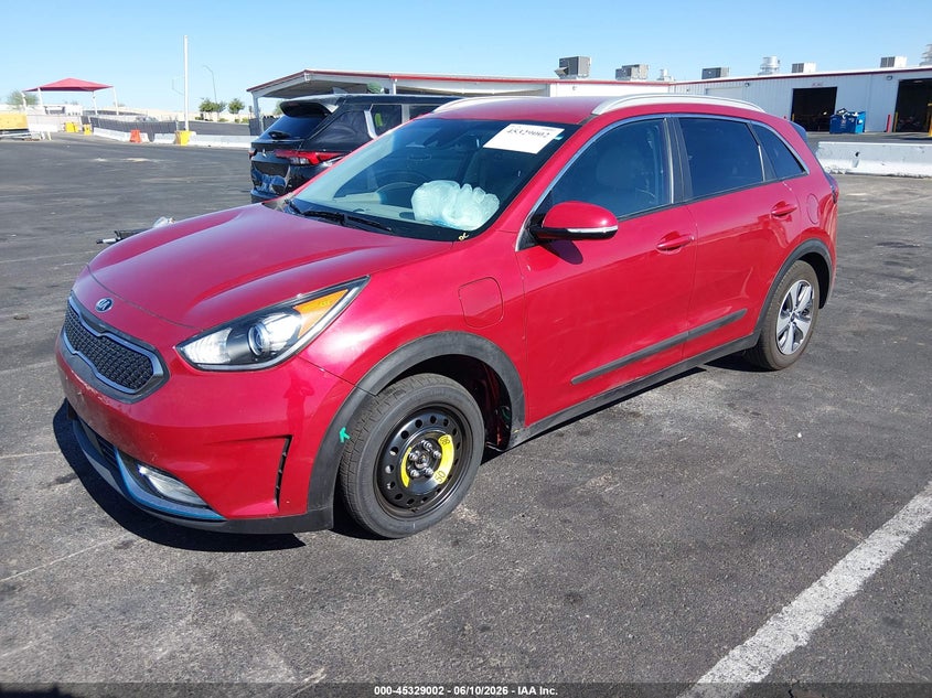 Vin: kndcd3ld4k5304973, lot: 45826935, kia niro plug-in hybrid ex 20192